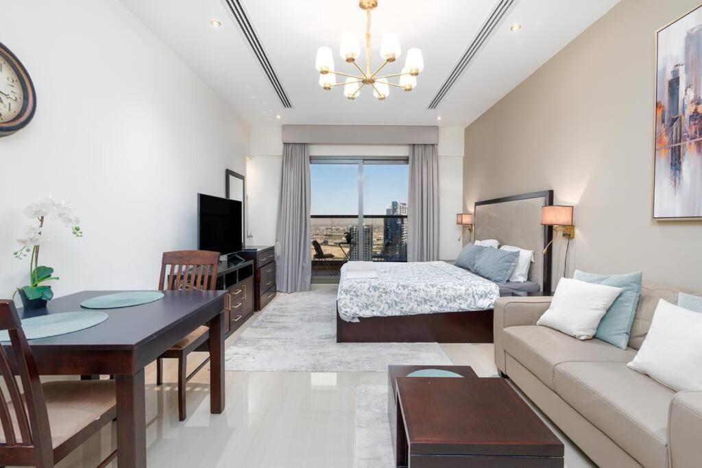 White Sage - Elite Residence Studio Дубай Экстерьер фото